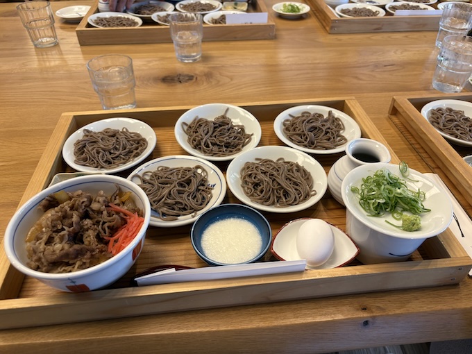 出石堂の出石そば定食